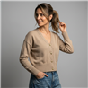 Mujer cardigan bremer corto botones corazones dorados - FRA