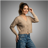 Mujer cardigan bremer corto botones corazones dorados - FRA