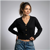 Mujer cardigan bremer corto botones corazones dorados - FRA