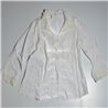 Mujer camisa tipo fibrana combinada guipur - 950