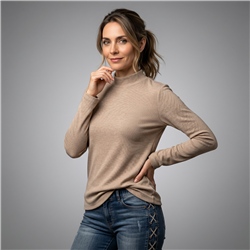 Mujer media polera modal morley - HAV