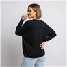 Mujer sweater bremer amplio aplique flores encaje linea italiana - IB