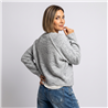 Mujer sweater tejido lana moño regular - EL