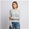 Mujer sweater tejido lana moño regular - EL