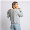 Mujer sweater tejido lana moño regular - EL