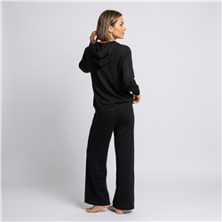 Mujer conjunto tejido hilo buzo capucha frente relieve FRESH - CA