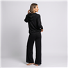 Mujer conjunto tejido hilo buzo capucha frente relieve FRESH - CA