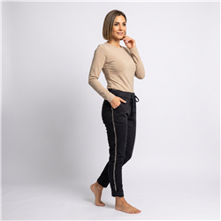 Mujer babucha bengalina galon laterales tachas linea italiana - IB