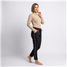 Mujer babucha bengalina galon laterales tachas linea italiana - IB