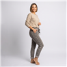 Mujer babucha bengalina galon laterales tachas linea italiana - IB