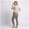 Mujer babucha bengalina galon laterales tachas linea italiana - IB