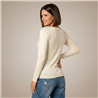 Mujer sweater bremer liso escote V - CAL