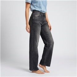 Mujer pantalon jean recto elastizado - BEL