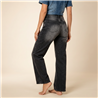 Mujer pantalon jean recto elastizado - BEL