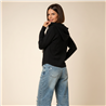 Mujer campera hilo morley capucha - CAL