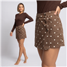 Mujer short pollera jean alunare - TI