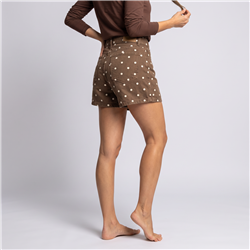 Mujer short pollera jean alunare - TI