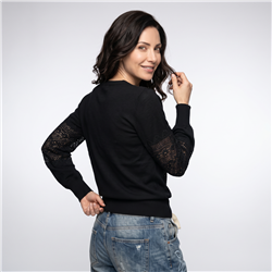 Mujer sweater bremer combinado guipur - FRA