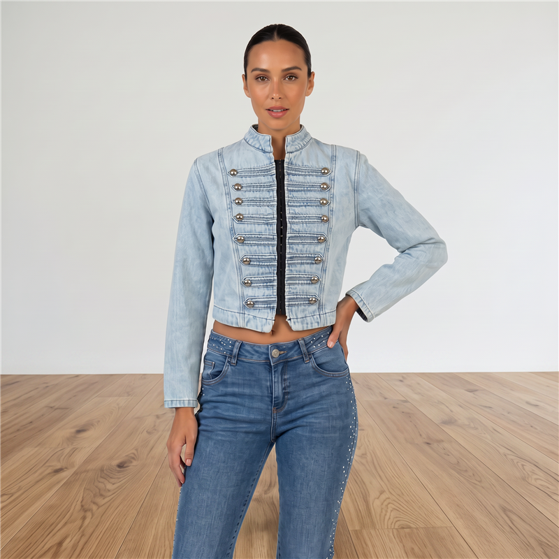 Mujer campera jean Napoleon - EM
