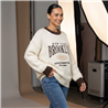 Mujer sweater tejido oversize bordado BROOKLYN - EM