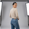 Mujer sweater bremer cuello redondo liso - CA