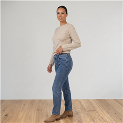Mujer sweater bremer cuello redondo liso - CA