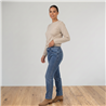Mujer sweater bremer cuello redondo liso - CA