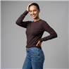 Mujer sweater bremer cuello redondo liso - CA