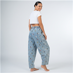 Mujer pantalon jean moon cintura elastica estampa DISNEY - OG