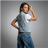 Mujer chaleco jean NAPOLEON - OG