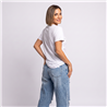 Mujer remera algodon frente tachas perlas GOOD - OG