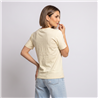 Mujer remera algodon frente tachas perlas GOOD - OG