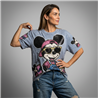 Mujer remeron algodon batic estampa mickey anteojos lentejuelas - OG