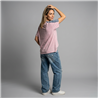Mujer remeron algodon batic combinado jean lentejuelas SNOOPY - OG