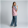 Mujer remeron algodon batic combinado jean lentejuelas SNOOPY - OG