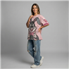 Mujer remeron algodon batic estampa lentejuelas CONEJO - OG