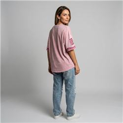 Mujer remeron algodon batic estampa lentejuelas CONEJO - OG