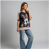 Mujer remeron algodon batic estampa estrass perlas MINNIE - OG