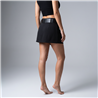 Mujer pollera creep tiro corto cinto - W