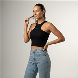 Mujer top morley frente chapa taza soft - OG