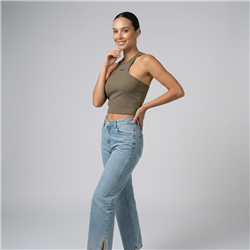Mujer top morley frente chapa taza soft - OG