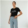 Mujer remera algodon estampa tachas IMCOMEING - OG