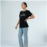 Mujer remera algodon estampa tachas IMCOMEING - OG