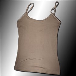 Musculosa basica tiras raso lisa - 5033