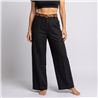 Mujer pantalon sastrero lino cinturon POLO - OG