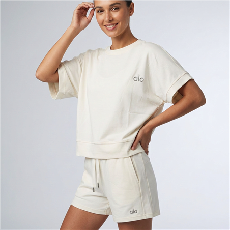Mujer conjunto sire short remera ALO - OG