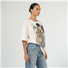 Mujer remera algodon estampa minnie estrass - OG