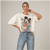 Mujer remera algodon estampa minnie estrass - OG