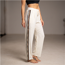 Mujer pantalon creep recto tiras laterales Louis Vuitton - OG