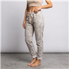 Mujer babucha bengalina tachas laterales print linea italiana - IB